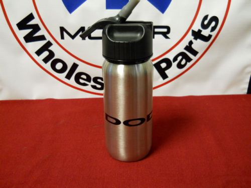 Dodge stainless steel tumbler hot &amp; cold cup w/logo oem new!