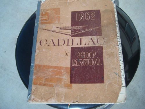 1962 cadillac shop manual.