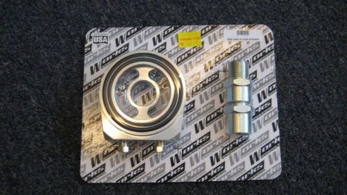 Works engineering oil sensor adaptor oil temperature and oil pressure gauge new