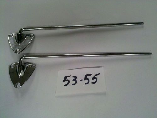 1953-1954-1955 ford pickup sun visor bracket and arm-chrome