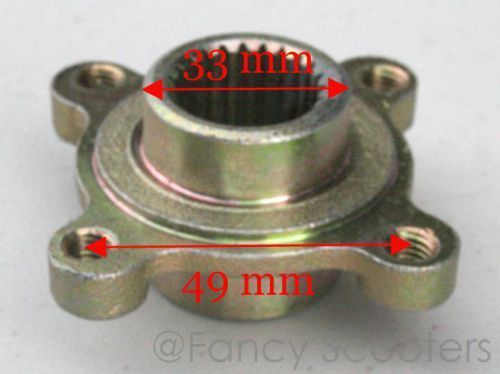 23 splines, 4 hole atv rear axle disc rotor/sprocket seat for peace sports atvs