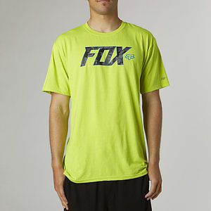Fox racing swingarm mens short sleeve tech t-shirt day glo green