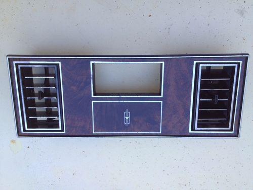 1978. 79. 80 oldsmobile cutlass center dash trim