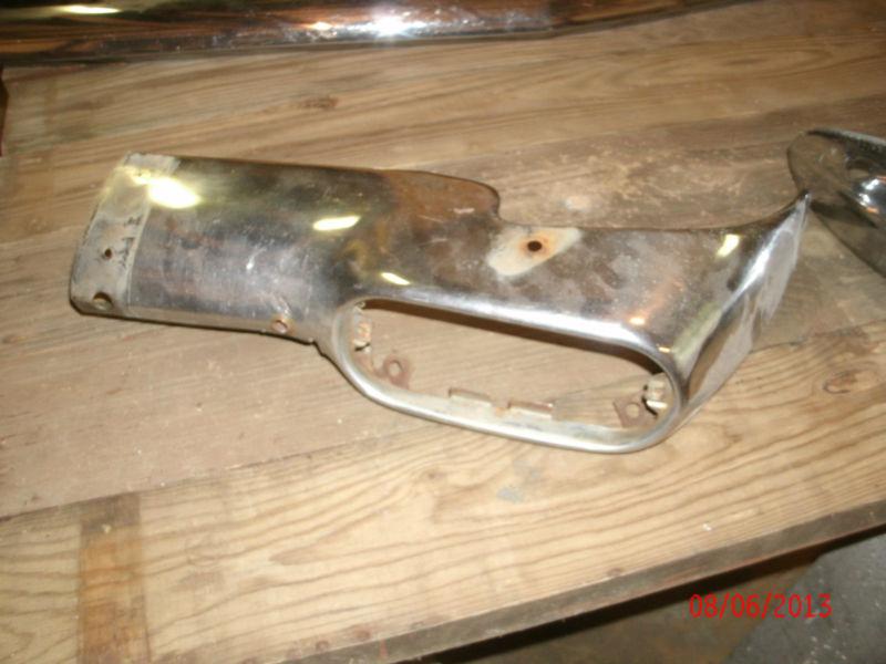 Chevy 54 Grille park light housings grill chrome rat rod 1954 bel air 210 2 door, US $4.99, image 2