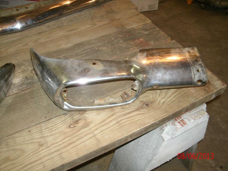 Chevy 54 Grille park light housings grill chrome rat rod 1954 bel air 210 2 door, US $4.99, image 4