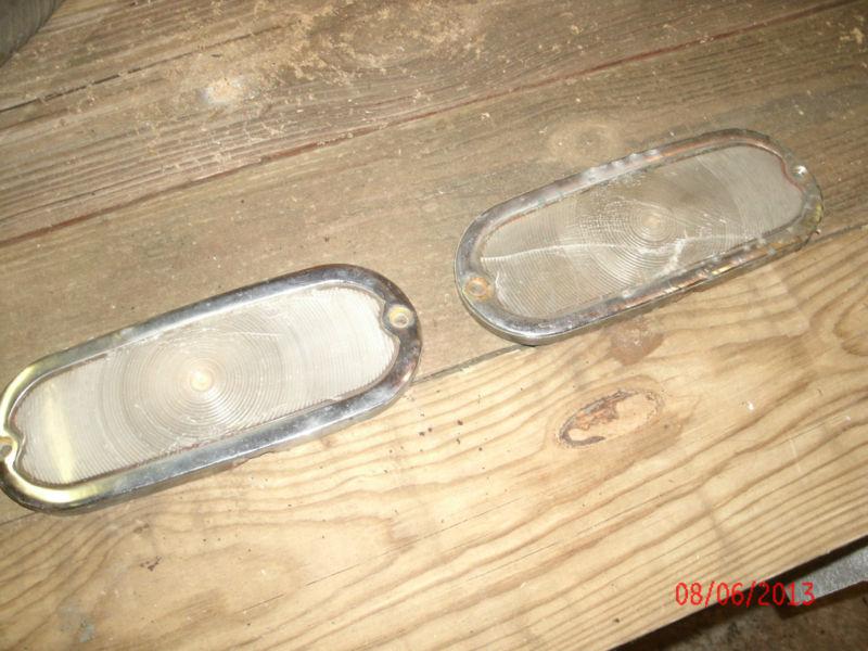 Chevy 54 Grille park light housings grill chrome rat rod 1954 bel air 210 2 door, US $4.99, image 8