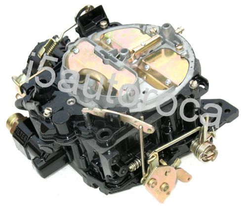 Marine carburetor 4 barrel rochester quadrajet 4me mercruiser 165 electric choke