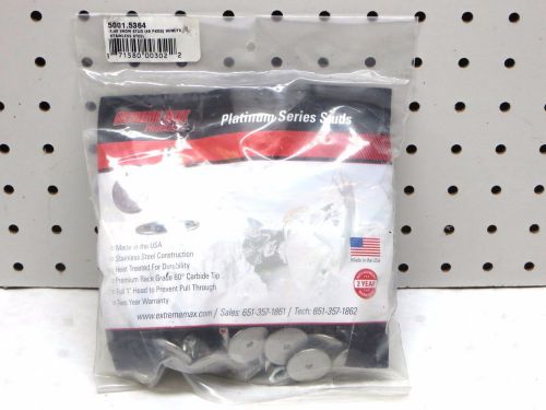 Extreme max 5001.5364 stainless steel snowmobile studs - 1.40" - 48 pack
