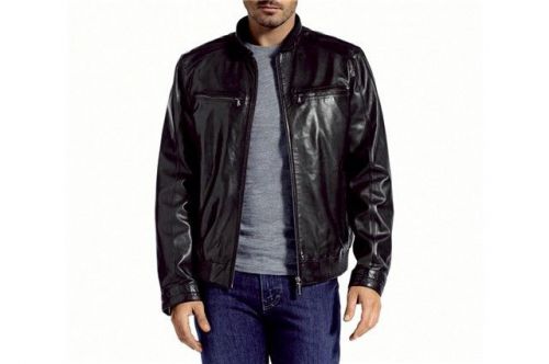 Porsche genuine men's leather jacket essential collection      wap-974-0xl-0e
