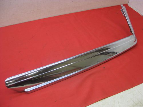 1969-1970 impala convertible front window left exterior pillar molding  2753