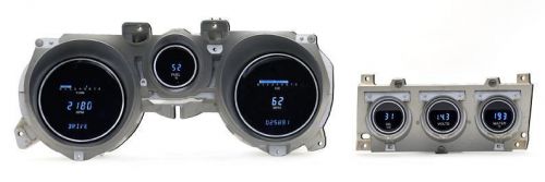 Dakota digital dash 71-73 ford mustang gauge cluster center console vfd3-71m-cnt