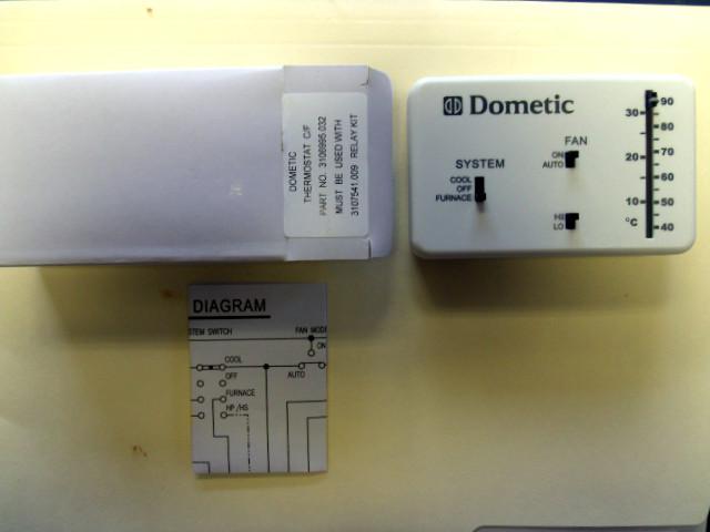 New dometic duo-therm heat cool furnace thermostat analog 3106995.032