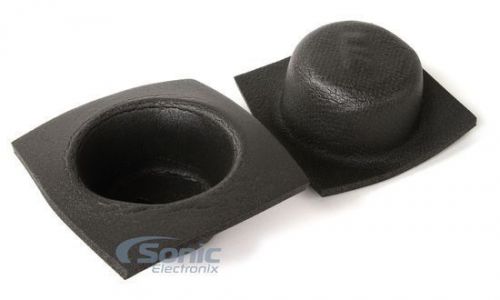 Install bay xtc 4" round shallow foam acoustic speaker baffles - 1 pair