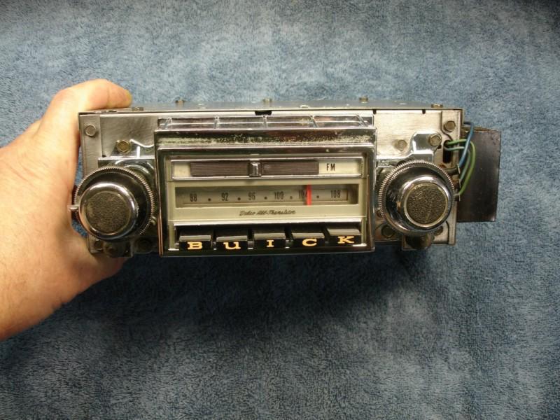 Serviced w/ warranty 68 buick skylark gs delco fm radio 1968 1969 70 71 72 