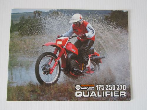 Vintage 1979 bombardier can-am qualifier sales brochure motorcycle motocross
