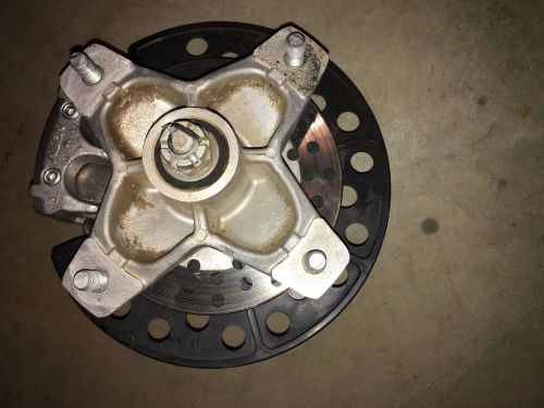 Yamaha yfz450r yfz 450r 450 r yfz450 right wheel spindle hub rotor caliper brake