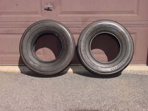 Vintage nos firestone sup-r-belt tires g78-14 blackwall pair (2)