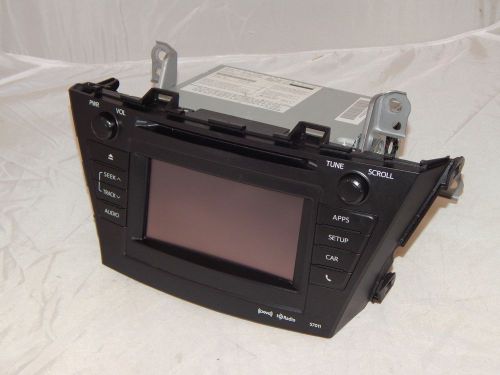 2012-14 toyota prius gps navigation hd radio cd player harman display am fm oem