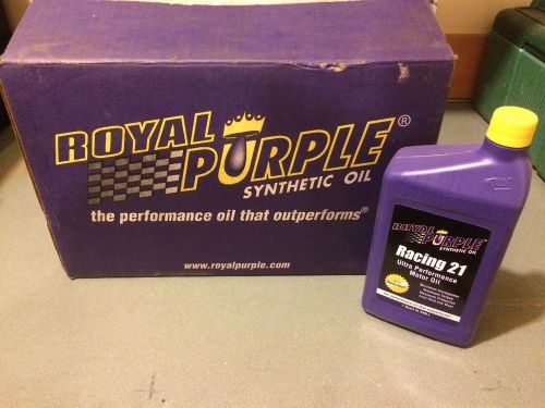 Royal purple racing 21 oil (5w30) - (case 12 bottles)