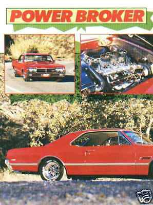 1966 oldsmobile 442 ***orig. 4-4-2 article from 88