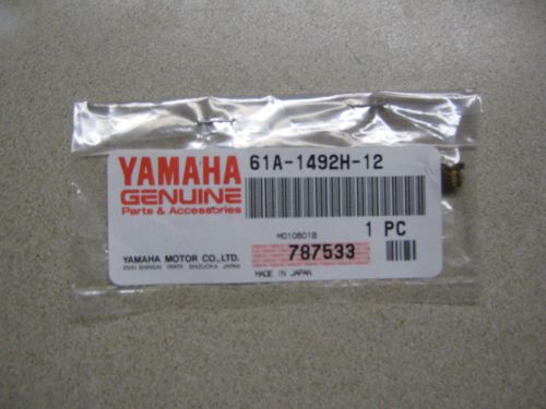 Yamaha 61a-1492h-12-00 slow air bleed jet