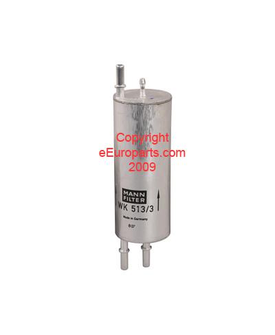 New mann-filter fuel filter (w/ regulator valve) wk5133 bmw oe 16126754016
