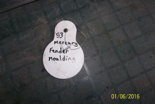 1953 mercury 2 door hard top fender trim
