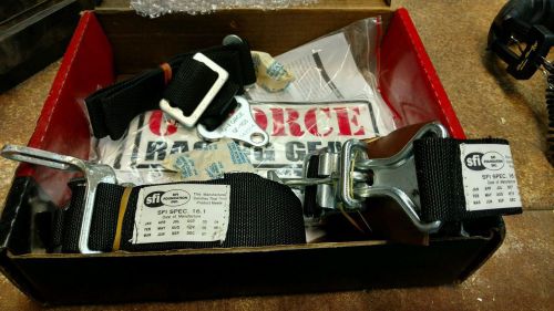 G-force racing belts 2" gf-5462bk  sfi 5 point harness