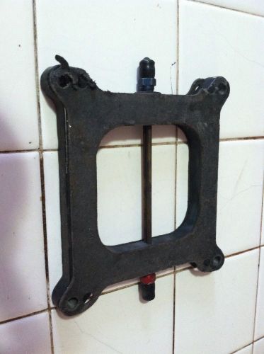 Used nos cheater nitrous plate dominator 4500 holley carb 1050 1350 edelbrock