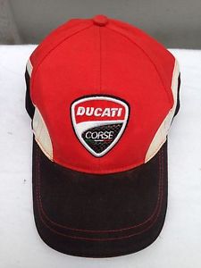Ducati corse  embroidered baseball cap adjustable hat red black white