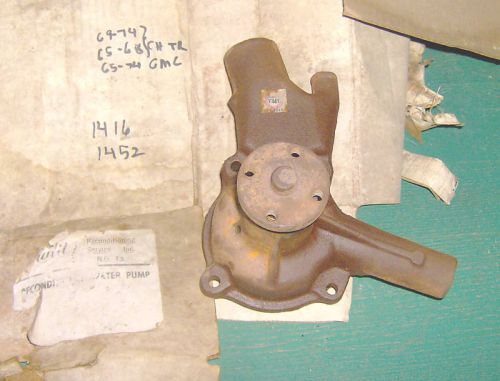 1965 - 1974 chevrolet truck, gmc truck rebuilt water pump 292 6-cyl. engine.