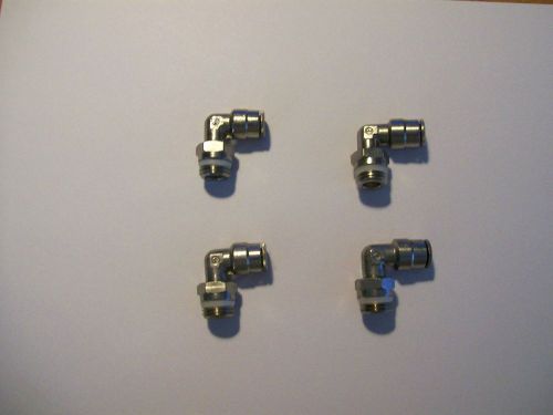 4-1/4 inch push to connect chrome swivel elbows