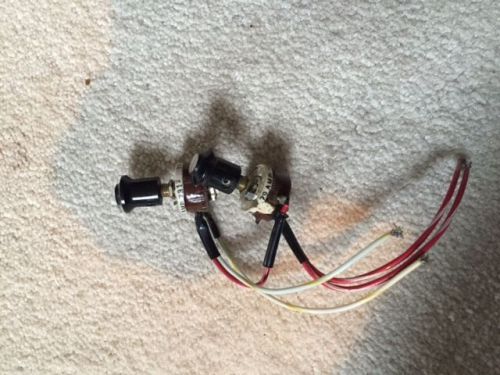 Cessna instrument rheostat &amp; light switch