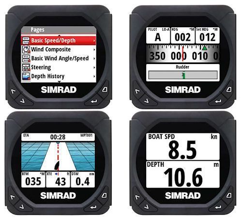 Simrad is40 color instrument display -  #000-10931-001