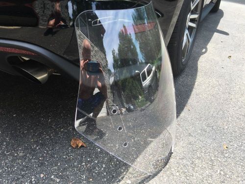 Kawasaki comcours wind shield