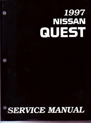 1998 nissan quest factory shop service manual