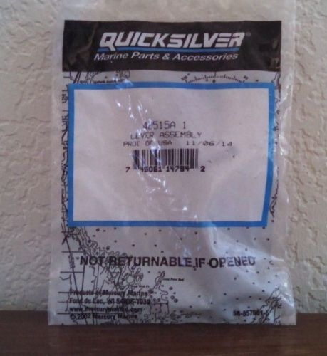 New quicksilver mercury outboard lever assembly part #42515a 1 throttle primer