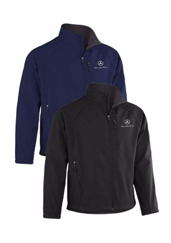 Oem genuine mercedes benz men's wind/water resistant soft shell jacket