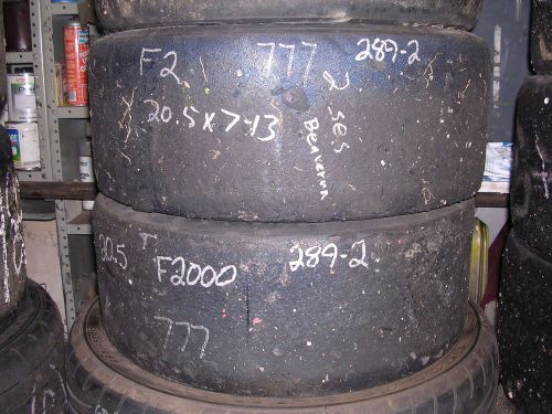 289-2  usdrrt hoosier  road race tires 20.5x7-13 f2000 radial