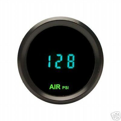 Dakota digital odyssey series ii 2-1/16&#034; round air pressure gauge odyr-19-1 new