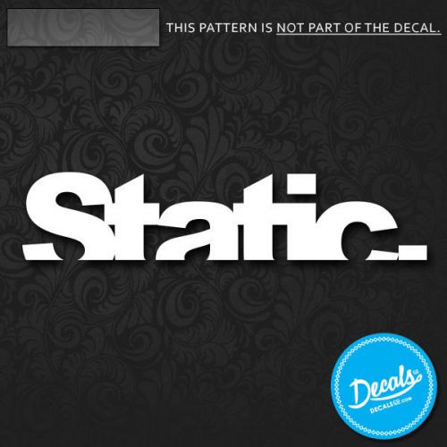 New static vinyl decals stickers (6&#034;) euro dub jdm vw stance