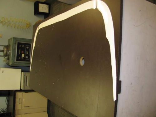 Corvette convertible deck lid protector clear 3.2mil vinyl adhesive