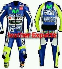 Yamaha valentino rossi motogp  motorbike leather suit approved full protection.