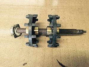 2004 arctic cat firecat 700 f7 efi drive shaft w cogs sprockets 0728-103 f5 f6