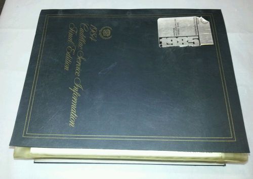1985 cadillac factory service manual