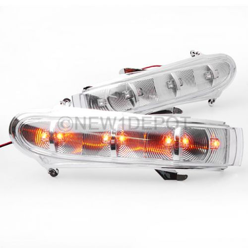 Fit mercedes w215 s320 s430 s55 amg amber led side mirror turn signal light nd