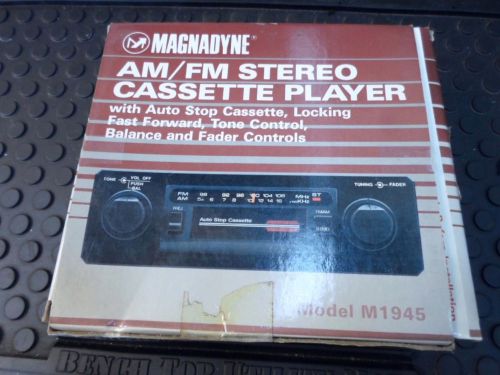 Chevy ford mopar radio cassette player new nos buick olds am/fm