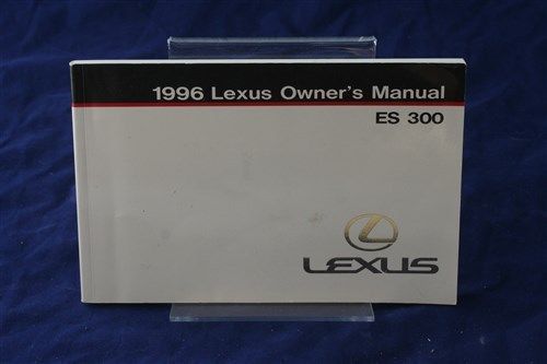96 1996 es300 owners manual - es 300