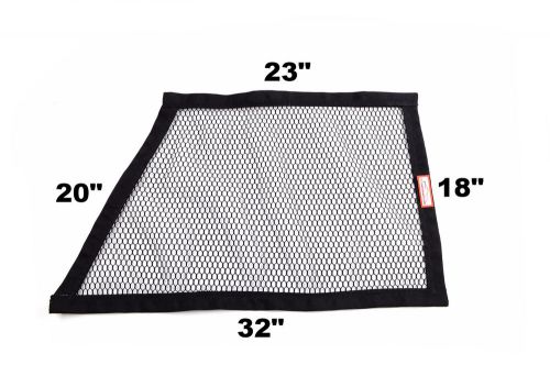 Racerdirect.net oblong mesh safety window net black 23" x 18" x 32" x 20"