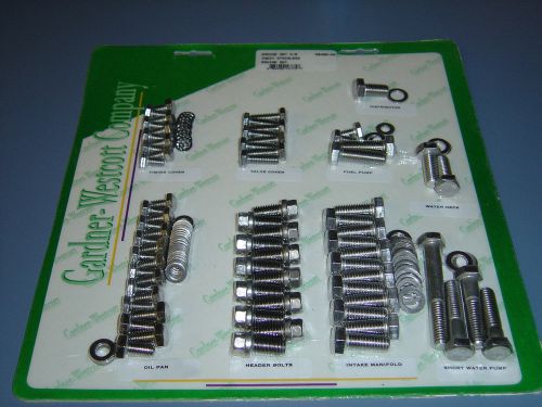 Chevy small block engine bolt kit